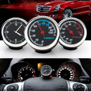 Mini Auto Car Quartz Hygrometer Time Clock Temperature Thermometer