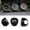 Mini Auto Car Quartz Hygrometer Time Clock Temperature Thermometer
