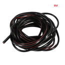 8m Black Clear Car Side Door Edge Protector Defender Trim Guard Protection Strip