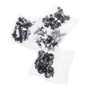 40pcs Car Body Bumper Push Pin Rivet Retainer Trim Moulding Clip Assortments