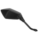 2pcs Universal Black Motorcycle Motorbike Rearview Rear View Side Mirror 10mm