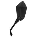 2pcs Universal Black Motorcycle Motorbike Rearview Rear View Side Mirror 10mm