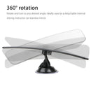 Universal Car Truck Wide Flat Interior View Mirror Suction Stick Rearview Rear c