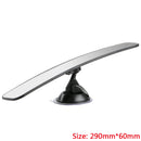 Universal Car Truck Wide Flat Interior View Mirror Suction Stick Rearview Rear c
