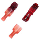 120X Nylon T-Tap Wire splice Connectors Insulated Connectors Self-strippi JTG