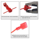 120pcs Nylon T-Tap Wire splice Connectors Insulated Connectors Self-stripping OP