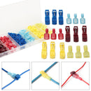 120pcs Nylon T-Tap Wire splice Connectors Insulated Connectors Self-stripping OP