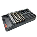 Battery Storage Organizer Tester Removable Case for AAA AA 9V C D 100