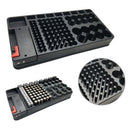 Battery Storage Organizer Tester Removable Case for AAA AA 9V C D 100