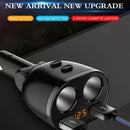 12-24V Car Cigarette Lighter Socket Splitters LED Dual USB Charger Adapt CYX