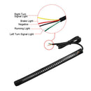 4Flexible Motorcycle LED Strip 48LED Tail Brake Stop Turn Signal Running Lights