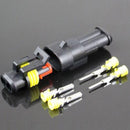 15 Sets Kit 2 3 4 Pin Super seal Waterproof Electrical Wire Connector Plug Car