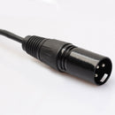 30cm Y-Splitter Female Jack to Dual 2 Male Plug Audio Adapter Audio Cab SHF