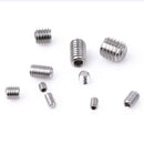 Lot 200PCS M3-M8 Stainless Steel Hex Socket Set Screw Grub Screws Cup Assortment