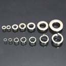 260 Pcs Wear Resistance Stainless Steel Washer Spring Pad Assortment Tool Set