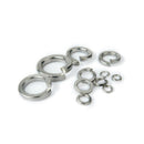 260 Pcs Wear Resistance Stainless Steel Washer Spring Pad Assortment Tool Set