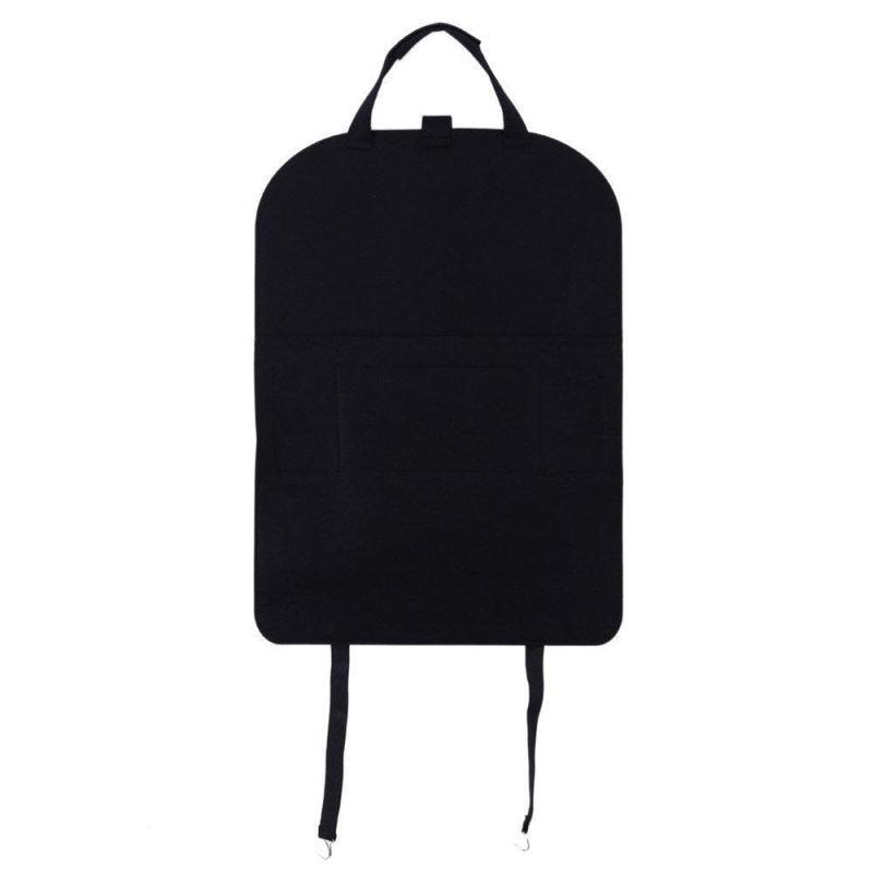 1x Car Seat Back shelf Organizer Bag iPad Phone Holder Multi-Pocket Leath VSG