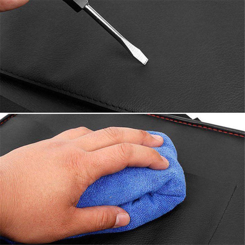 1x Car Seat Back shelf Organizer Bag iPad Phone Holder Multi-Pocket Leath VSG