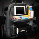 1x Car Seat Back shelf Organizer Bag iPad Phone Holder Multi-Pocket Leath VSG