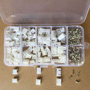 250X 2pin 3pin 4Pin 2.54mm Terminal Housing PCB Header Wire Connectors Wire SWE