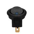 20Car 12V Round Rocker Point Boat Blue LED Light Switch SPST On/Off Sales NSH