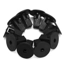 50 Pcs Car Fastener Clips Bumper Inner Fender Rivets Push 8x8.2mm For Toyo ZOM