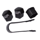20PCS 21mm Car Hub Screw Cover Car Wheel Nut Lug Dust Cover Caps Bolt Rim BVO