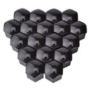 20PCS 21mm Car Hub Screw Cover Car Wheel Nut Lug Dust Cover Caps Bolt Rim BVO