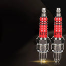 5x Electrode Spark Plug High Performance 10MM For ATV Quad GY6 50cc 125cc AKR