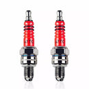 5x Electrode Spark Plug High Performance 10MM For ATV Quad 50cc 125cc 150 GIO