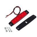 Lot 10x 12V 6 LED Side Marker Indicators Light Lamp Bar Truck Trailer Lorry Red