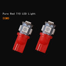 20pcs Super Red T10 Wedge 5-SMD 5050 LED Lights Bulb W5W 2825 158 192 168 194