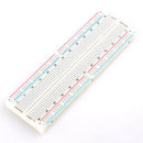 830 Point Solderless Breadboard 65Pcs Jumper Cable MB-102 Power Supply  KBQ