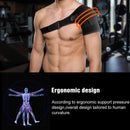Adjustable Shoulder Support Brace Adjustable Strap Dislocation Arthritis Pain