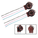 2pc 3157 4157 Bulb Soc Brake Turn Signal Light Harness Wire Plug Connect BJT