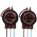 2pc 3157 4157 Bulb Soc Brake Turn Signal Light Harness Wire Plug Connect BJT