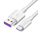 2pcs Fast Charging USB C Cable 5A Super Charge USB Type C For Huawei P20/ RRI