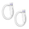 2pcs Fast Charging USB C Cable 5A Super Charge USB Type C For Huawei P20/ RRI