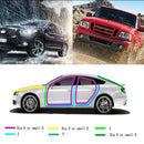 4M P shape Window Door Rubber Seal Weather Strip Hollow Car Weatherstrip dsw