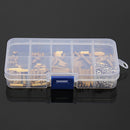 270pcs/Set M2 Brass Spacers Standoff Circuit Board PCB Nut Screw Kit  vcf