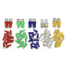 70X Car Automatic T5-T10 LED Instrument Panel Cluster Plug Spur Bulb ABS QEW