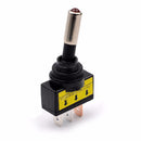 10x20A 12V Car Auto Red LED Light Toggle Rocker Switch 3Pin SPST ON/OFF dsq