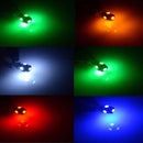 50pcs T10 color 5SMD Wedge Lamp 5050 LED Light Bulbs 12v 194 168 red blue TQT