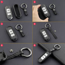Scratch Proof Carbon Fiber Look Car Key Case For Mazda 3 6 CX-3 CX-5 Accessories
