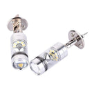 2PCS H1 100W 1000LM H1 LED White Lamp Headlight Kit Car Beam Bulbs 6000k Bright