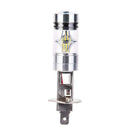 2PCS H1 100W 1000LM H1 LED White Lamp Headlight Kit Car Beam Bulbs 6000k Bright