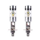 2PCS H1 100W 1000LM H1 LED White Lamp Headlight Kit Car Beam Bulbs 6000k Bright