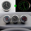 Car Dashboard luminous Quartz Digital Clock Thermometer Hygrometer Orname CPF