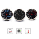 Car Dashboard luminous Quartz Digital Clock Thermometer Hygrometer Orname CPF