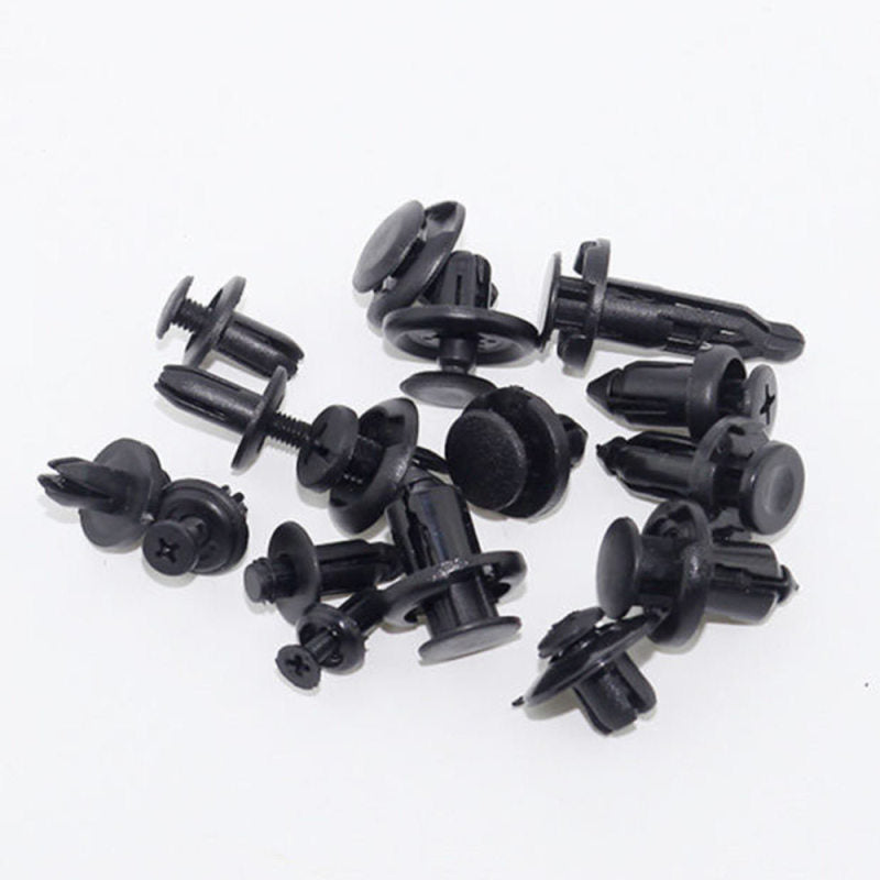 Universal Car Clip Side Skirt Bumper Door Trim Install Push Fastener 620x 16Size